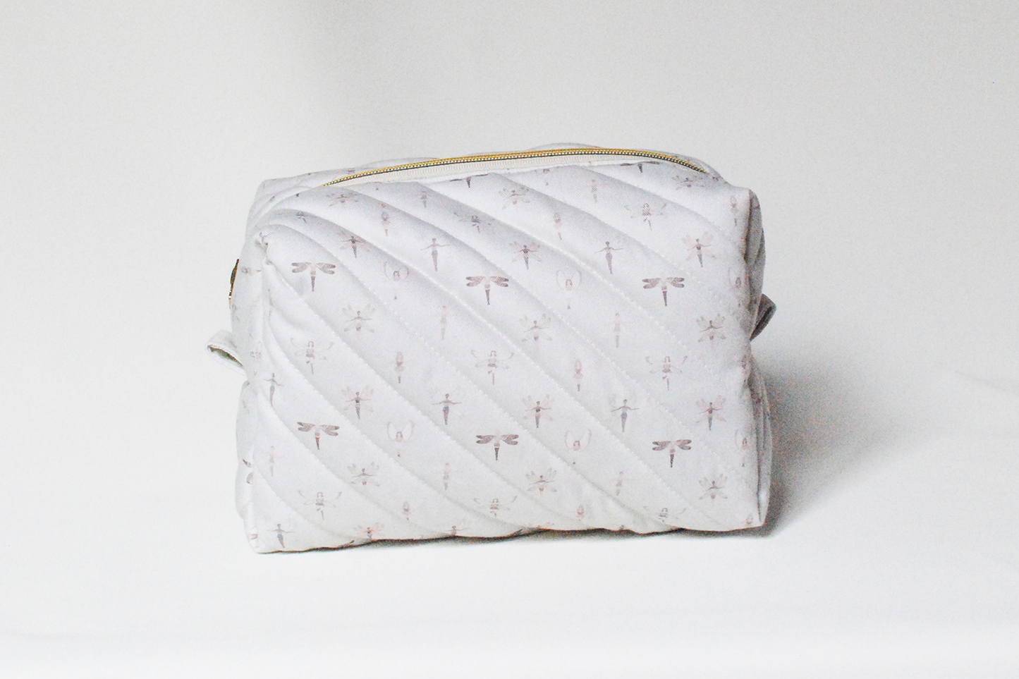 Medium boxy bag - Fairy Welcome - Diagonally quilted