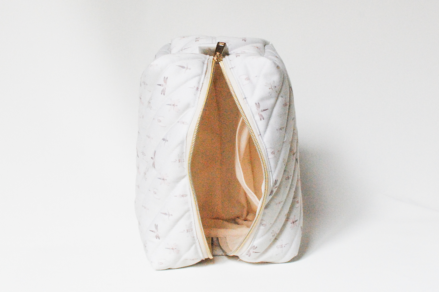 Medium boxy bag - Fairy Welcome - Diagonally quilted